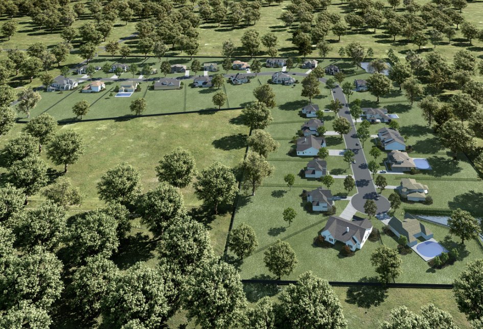 Dean Farms Plat Rendering