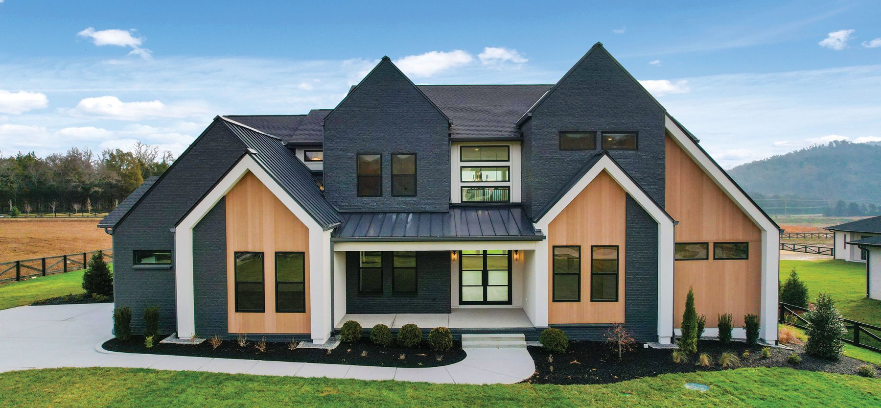 Contemporary Custom Home Nashville Bonterra