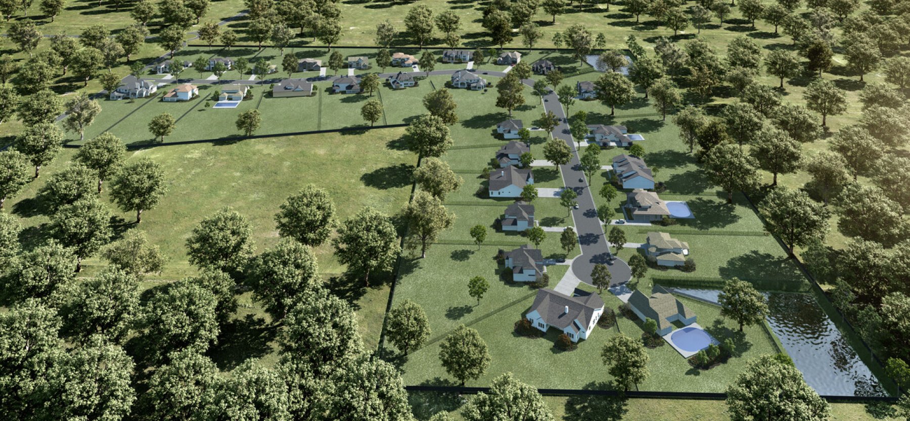 Dean Farms Plat Rendering