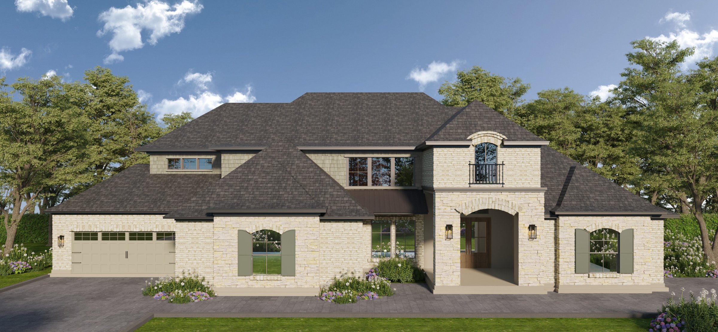 317 Chapel View Ct (5428 Preston Rendering)