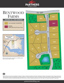 Bentwood Farms Map 10-08-24